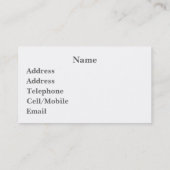 PIG VISITEKAARTJE (Achterkant)