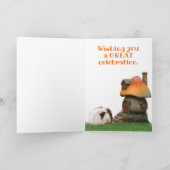 Pigdenstoeltje voor kinderen kaart (Binnen)