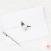 Pigeon Bird Art Sticker (Envelop)