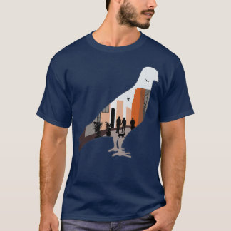 Pigeon Bird Town Dove Archimedes City Deaf Gift Id T-shirt