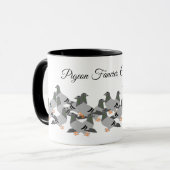 Pigeon Design Mug (Devant gauche)