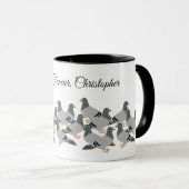 Pigeon Design Mug (Devant droit)