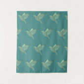 Pigeon, Dessin vectoriel de colombe Tapisserie mur (Devant)