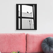 Pigeon Drama Canvas Afdruk (Insitu (Woonkamer))