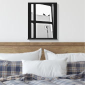 Pigeon Drama Canvas Afdruk (Insitu (Slaapkamer))