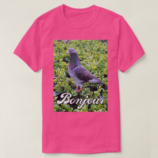 Pigeon Face T-shirt (Design voorkant)