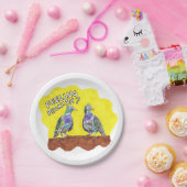 Pigeon fancier borden papieren bordje (Feest)