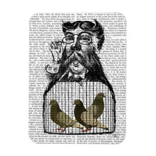Pigeon Fancier Magneet