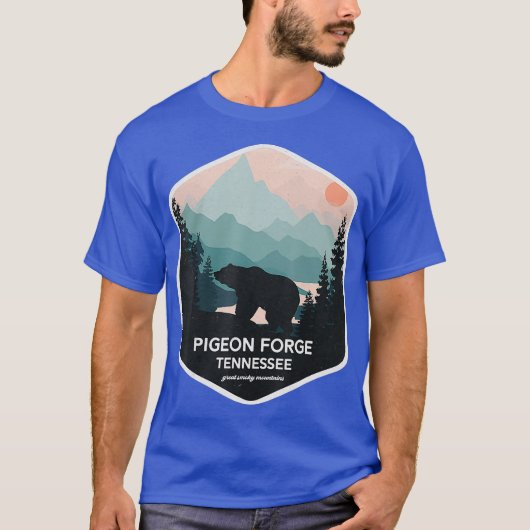 Pigeon Forge Great Smoky Mountains Tennessee T-shirt (Voorkant)