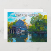 Pigeon Forge - Tennessee Briefkaart (Voorkant / Achterkant)