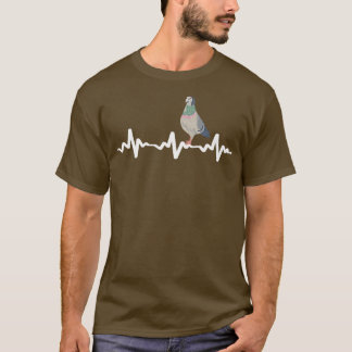 Pigeon Heartbeat 8 T-shirt