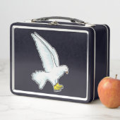 Pigeon Ice skating Ice schaatsen (In situ)