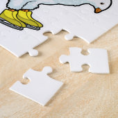 Pigeon Ice skating Ice schaatsen Legpuzzel (Zijkant)