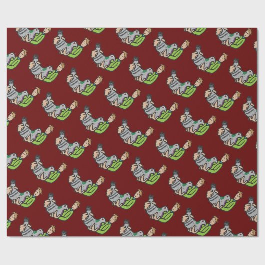 Pigeon Keeping Cadeaupapier (Vlak)