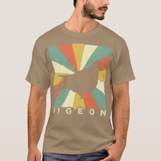 Pigeon Lover Retro Animal 3 T-shirt