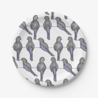 Pigeon Pals Print Papieren Bordje