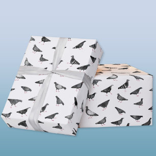 Pigeon Pattern Cadeaupapier