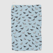 Pigeon Pattern Golfhanddoek (Voorkant)