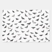 Pigeon Pattern Inpakpapier Vel (Voorkant)
