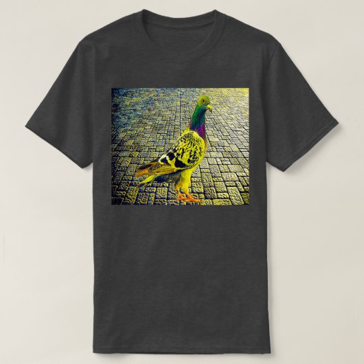 Pigeon Pavement T-shirt (Design voorkant)