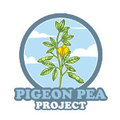 Pigeon Pea Project: Schouder Logo T-shirt