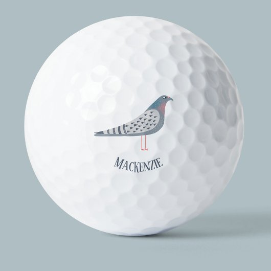Pigeon Personalized Golf Balls Golfballen