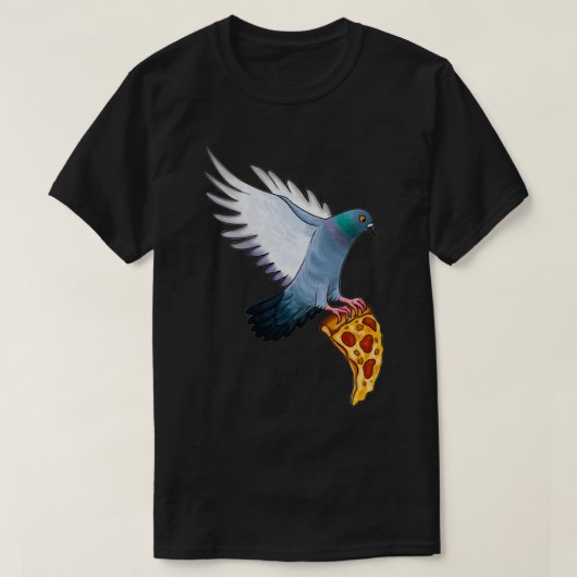 Pigeon Pizza T-shirt (Design voorkant)