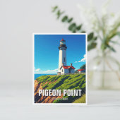 Pigeon Point Lighthouse California Briefkaart (Staand voorkant)