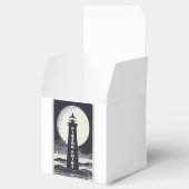 Pigeon Point Lighthouse California Moon Bedankdoosjes (Geopend)