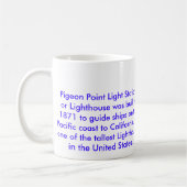 Pigeon Point Lighthouse, Pigeon Point Light Sta... Koffiemok (Links)