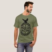 Pigeon    RacingClassic Bird Racers Gift_7 T-shirt (Voorkant volledig)