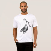 Pigeon, reste coo ! T-shirts (Devant entier)