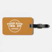 Pigeon River, Tennessee Bagagelabel (Achterkant horizontaal)