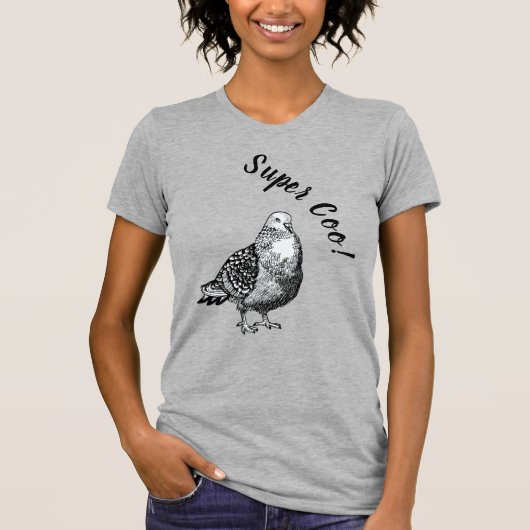 Pigeon, super coo ! T-shirts (Devant)