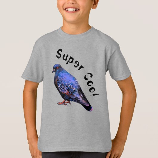 Pigeon, super coo ! T-shirts (Devant)