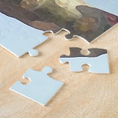 pigeon sur un puzzle de peinture d'arbre (Côté)