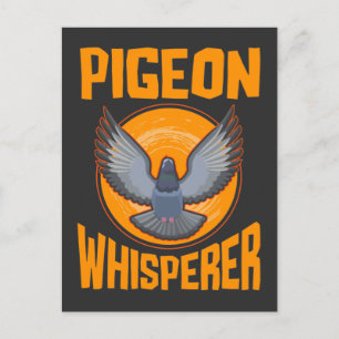 Pigeon Whisperer Birdwatch Pigeon Owner Briefkaart