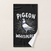 Pigeon Whisperer Handdoek (Handdoek)