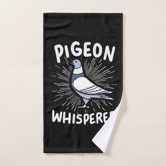 Pigeon Whisperer Handdoek (Handdoek)