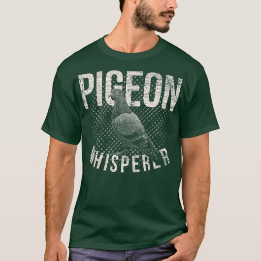 Pigeon Whisperer Pigeon T-shirt (Voorkant)