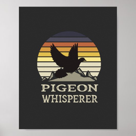 Pigeon Whisperer Poster (Voorkant)