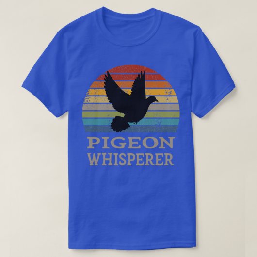 Pigeon Whisperer Retro 3 T-shirt (Design voorkant)