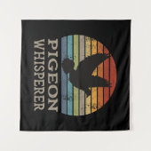 Pigeon Whisperer Wandkleed (Voorkant (horizontaal))