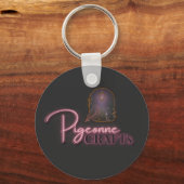 Pigeonne Crafts Logo v3 – Porte-clés (Recto)