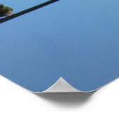 Pigeons op een Powerline Poster (Hoek)