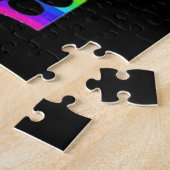 Piges De Puzzle Sur Un Arc En Ciel (Côté)