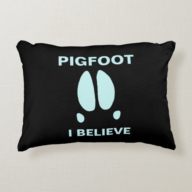 Pigfoot, geloof ik accent kussen (Voorkant)