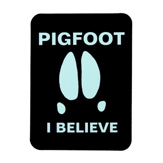 Pigfoot, geloof ik magneet (Verticaal)