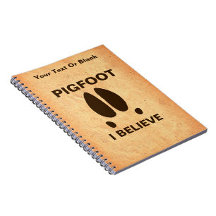 Pigfoot, geloof ik notitieboek