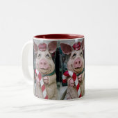***PIGGIE CÉLÈBRE LES VACANCES** MUG (Devant gauche)